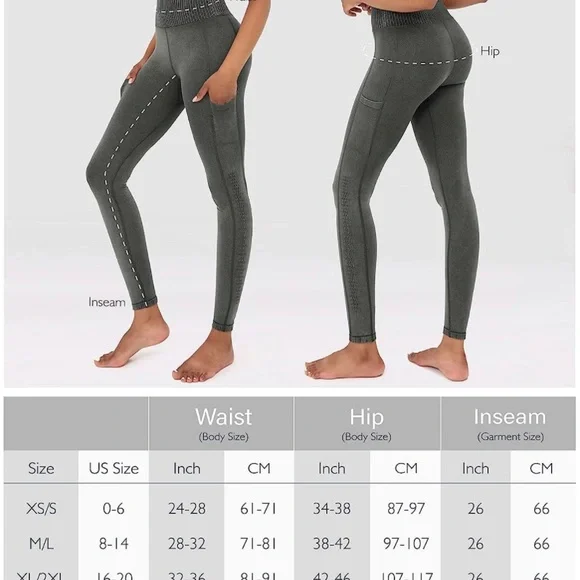 Workout set Square-Neck Bra workout top and leggings - Picture 7 of 11